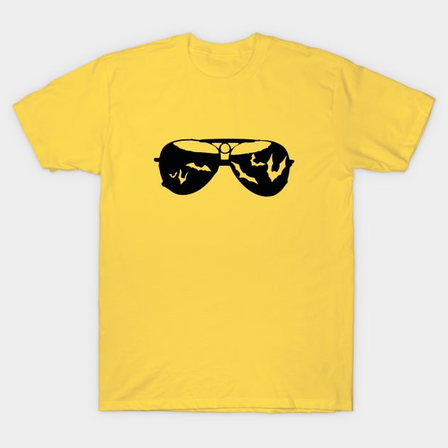 Bat Country Aviators T-Shirt by LordNeckbeard